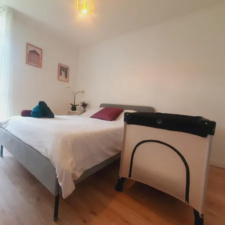 Sejour Cosy Pres De Paris T3 Cuisine Ouverte Et Bar Apartament Ris-Orangis